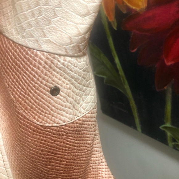 Leather python embossed jacket - Picture 3 of 6